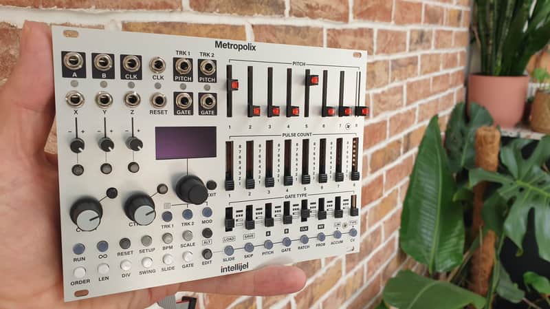 Intellijel Metropolix Performance Sequencer Eurorack Synth Module 2021 - Present - White image 1