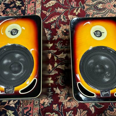 Gibson LP6 Les Paul 6" Reference Monitors (Pair) 2010s - Tobacco Burst image 1