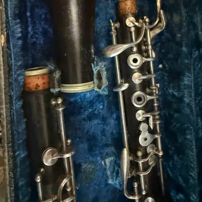 Continental brand wood Oboe with case. Made in USA image 2