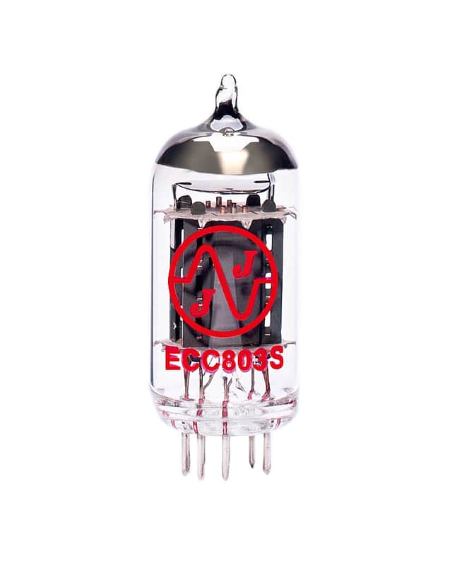 JJ Electronics ECC803S (12AX7) Long Plate Preamp Tube image 1