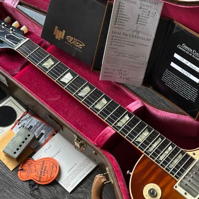 2021 Gibson Les Paul Standard 1959 Historic with Wizz Double White Pickups image 6