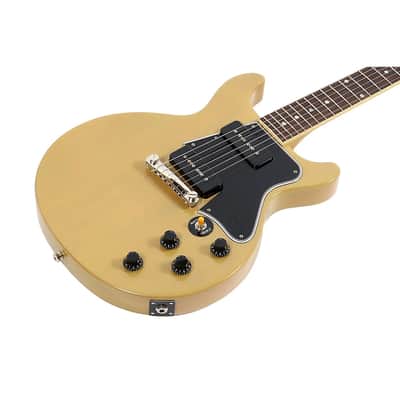 Epiphone 1960 Les Paul Special Double-Cut Reissue Electric Guitar - TV Yellow image 3