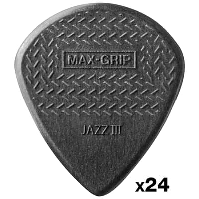 471R3C Max Grip Jazz III Carbon Fiber Sachet de 24 Dunlop image 1