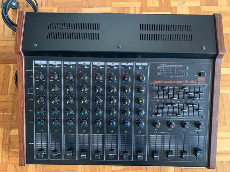Roland PA-150 STEREO mixer amplifier | Reverb