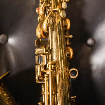 Martin Late 20's Low Pitch Alto Saxophone with Hardshell Case - Used image 12