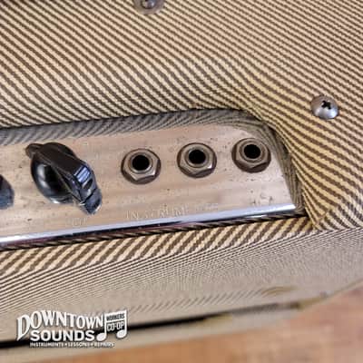 Mid-50s Fender "Deluxe" 5B3 Wide-Panel 10-Watt 1x12" Guitar Combo image 6