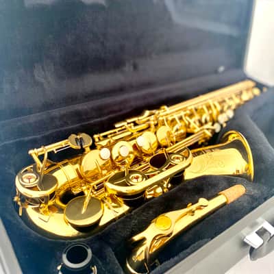 Yamaha YAS-575AL Allegro Alto Saxophone Japan G1 Neck w/ Yamaha 4C Mouthpiece & Yamaha Case image 1