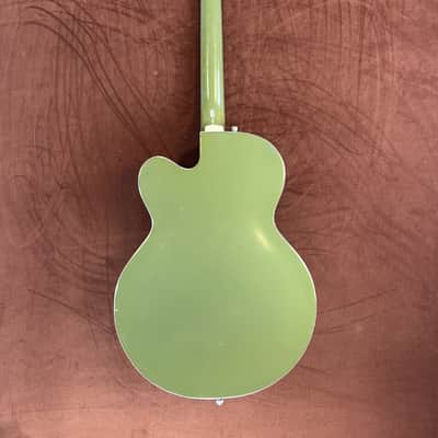 Gretsch Anniversary 6125 Semi-Hollow Electric Guitar | 1962 Two-Tone Green image 15