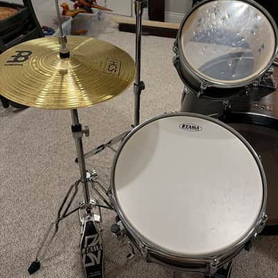 Tama Imperialstar IE52C 5-piece Complete Drum Set with Snare Drum and Meinl Cymbals - Black Oak Wrap 2025 image 5