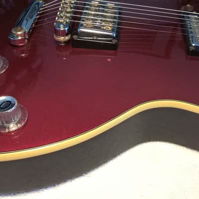 Guild DeArmond M-77--2001; Wine Red Metallic; Made in Korea; USA Gold-Tone HB Pickups; All-Original image 18