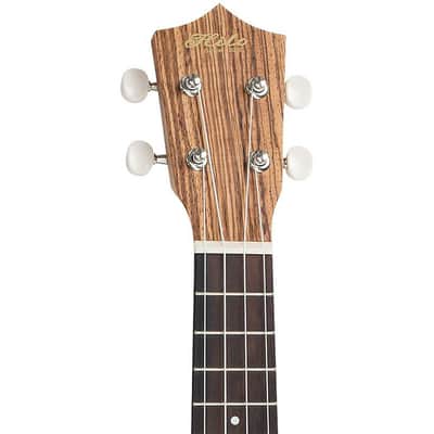 Hilo 2954 Zebrawood Soprano Ukulele - Premier Series image 3