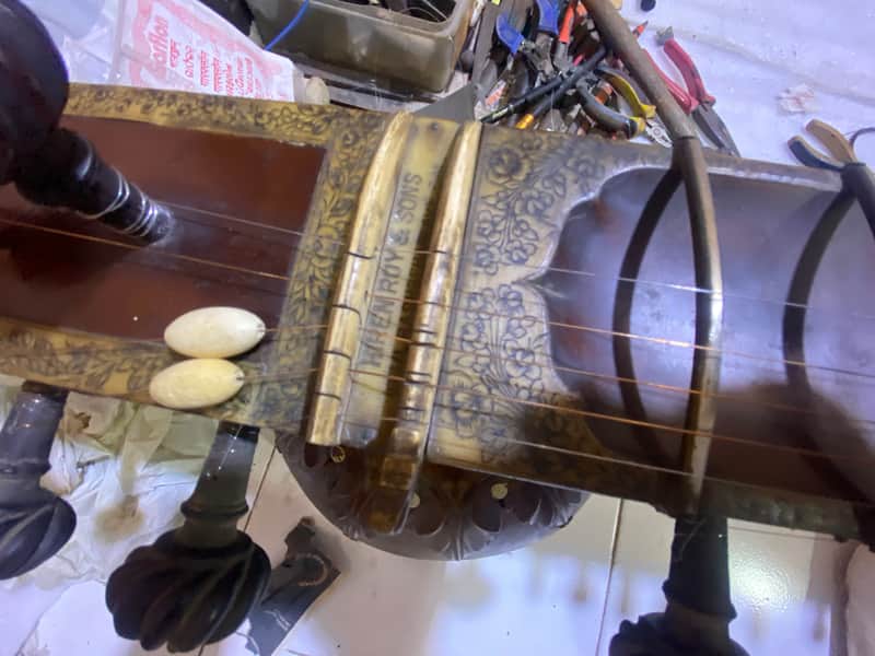 Heren Roy Vintage Rare Sitar, 75 yrs. Old Amazin sound, Ravi Shanker Style image 1