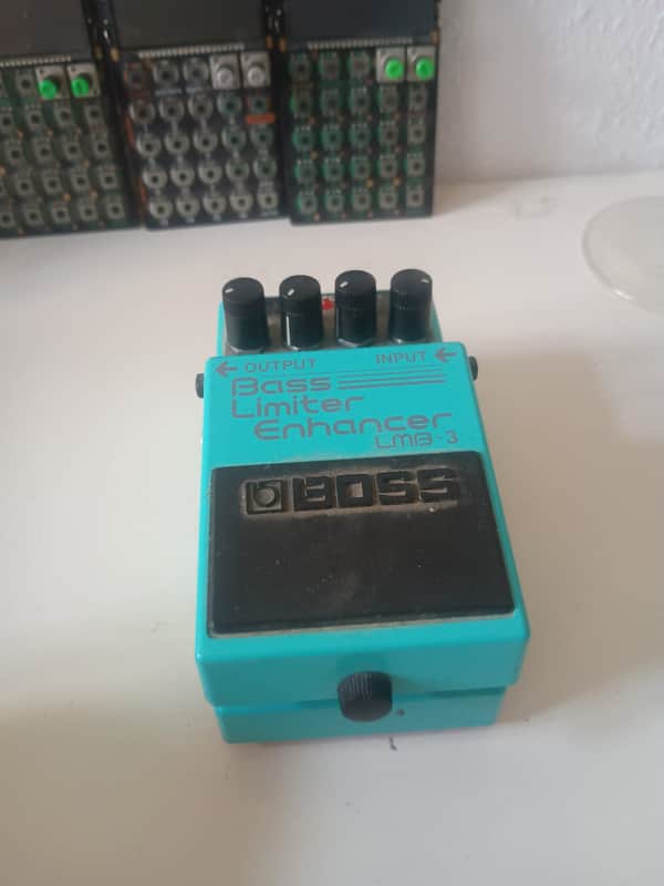 Boss LMB-3 Bass Limiter Enhancer (Silver Label) 1995 - Present - Blue image 1