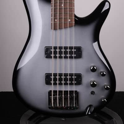 Ibanez SR305E 5-String Bass - Metallic Silver Sunburst image 1