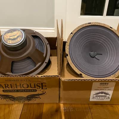 Pair Warehouse Guitar Speakers WGS 10" Veteran 16 Ohm image 2