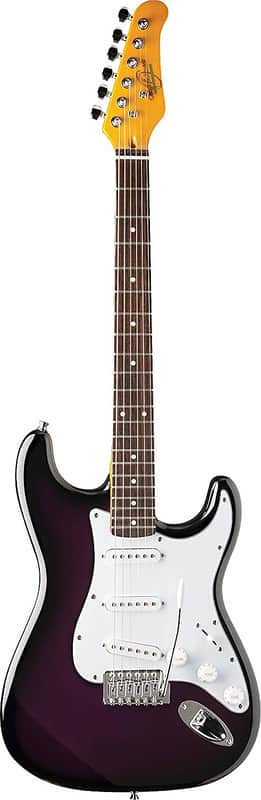 Oscar Schmidt OS-300-PS Double Cutaway Solid Body Maple Neck 6-String Electric Guitar image 1
