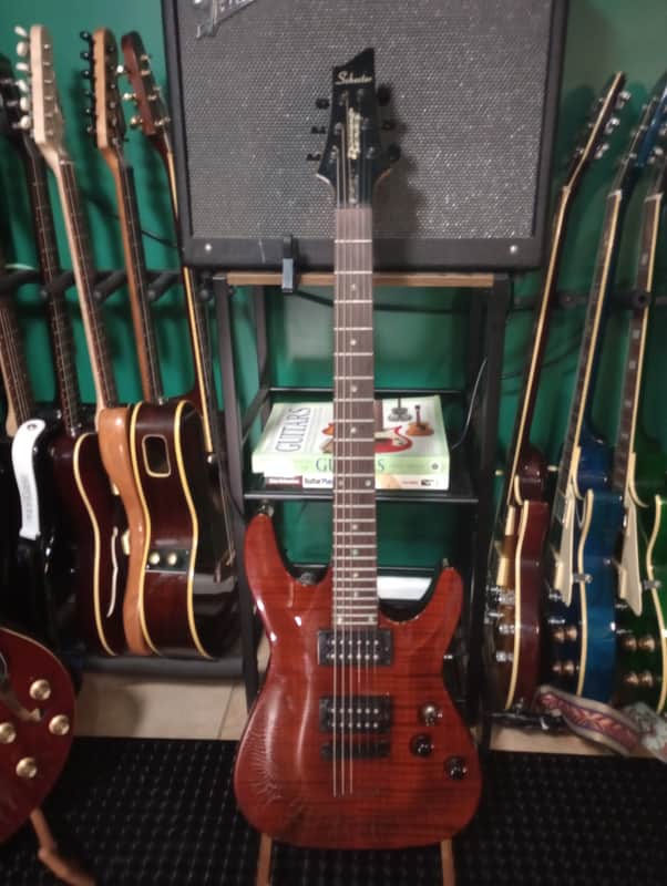 Schecter Gryphon FMT 2006 MIK - Flame crimson image 1