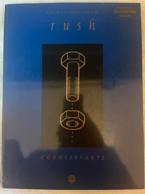 Rush - Counterparts - Guitar Tab / Tablature Book image 1