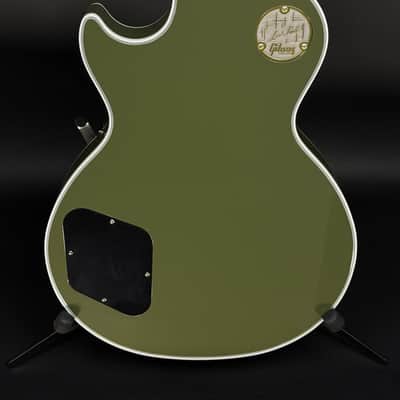 Gibson Custom Limited Edition Greatest Hits Volume II Les Paul Custom F-Hole B7 Bigsby - Two-Tone Green Gloss image 7
