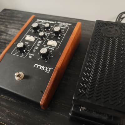 Moog MF-104Z Moogerfooger Analog Delay 2009 - Black + Moog expression pedal and Moog bag image 1