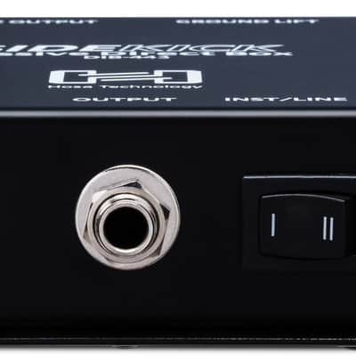 Hosa DIB-443-CABLE-K Passive DI Box with 2x 10' 1/4 and a 25' XLR Cable image 2