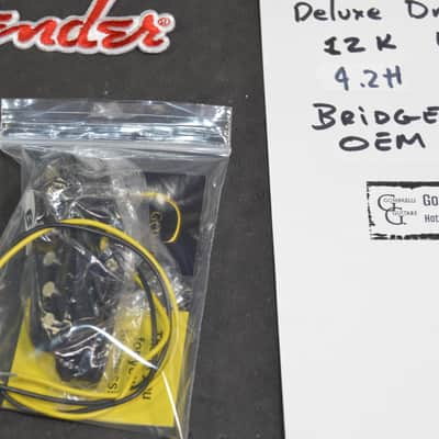 Fender Deluxe Drive High-Output Stratocaster Bridge Pickup in Black or White image 10