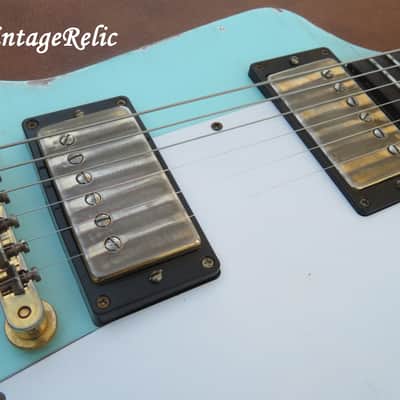 aged RELIC 2018 Gibson Explorer KERRY GREEN Historic Conversion DiMarzio PAFs  7.5# image 24