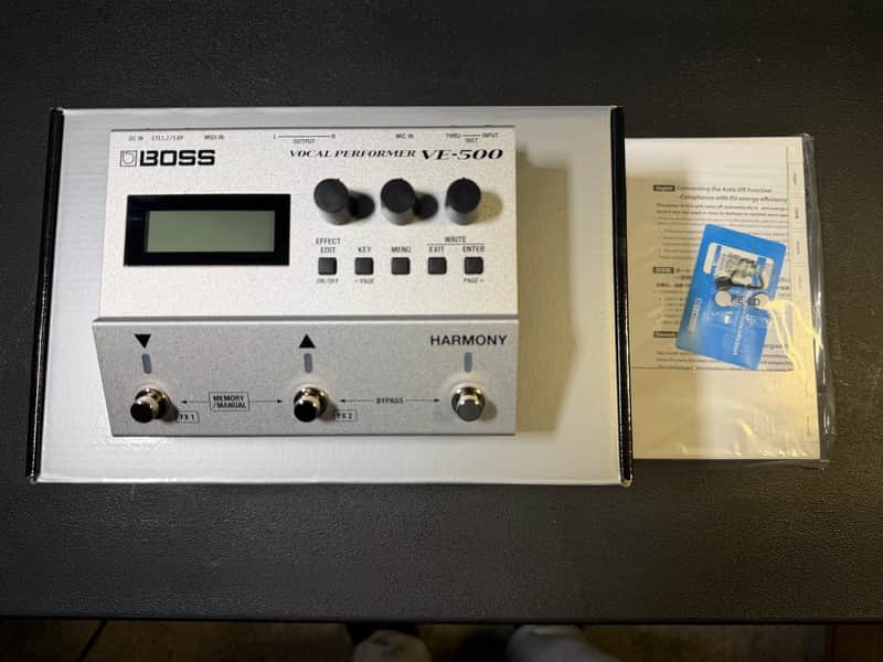 Boss VE-500 Vocal Performer - Silver image 1