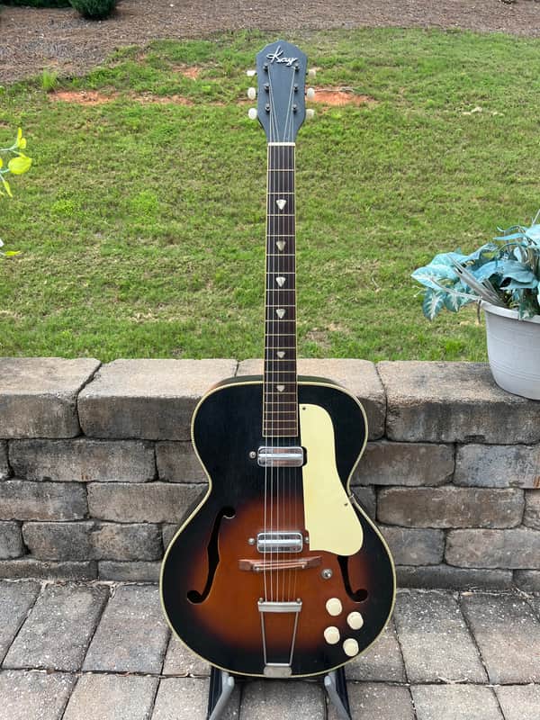 Vintage 1960’s Kay Pacer K6550 Hollowbody Guitar Kay image 1