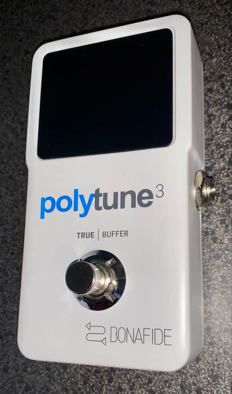 TC Electronic Polytune 3 Polyphonic Tuner Pedal 2017 - Present - White image 1
