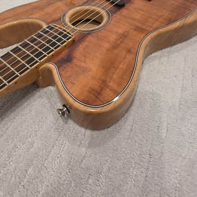 Fender American Acoustasonic Telecaster Exotic Koa 11/2019 - Natural image 19