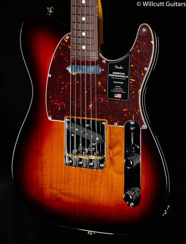 Fender American Professional II Telecaster 3-Color Sunburst Rosewood Fingerboard (737) image 1