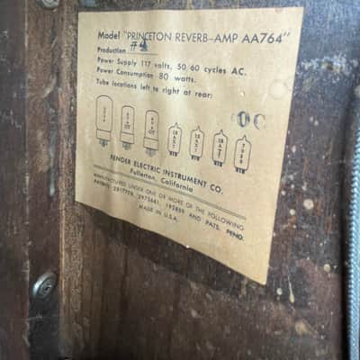 1965 Fender Princeton Reverb 12-Watt 1x10" image 7