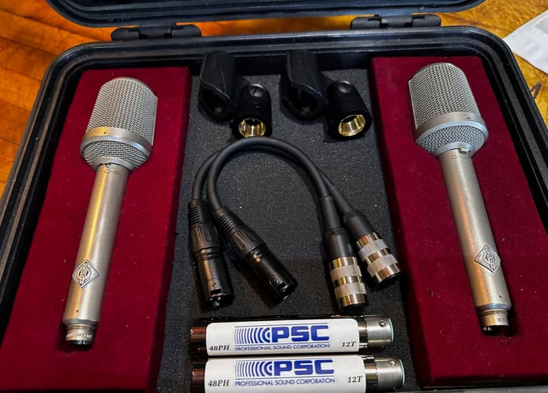 Neumann KM76 Microphone Pair - Sound Amazing - Multi-Pattern KM84 - Amazing!!! image 1