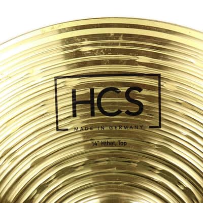 Meinl 14" HCS Hi-Hat Cymbals pre-owned 805/1075 grams - LOCAL PICKUP best MIG image 4