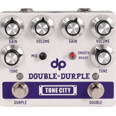 Tone City DOUBLE DURPLE Peter "DANISH PETE" HONORÉ Dual Overdrive Pedal