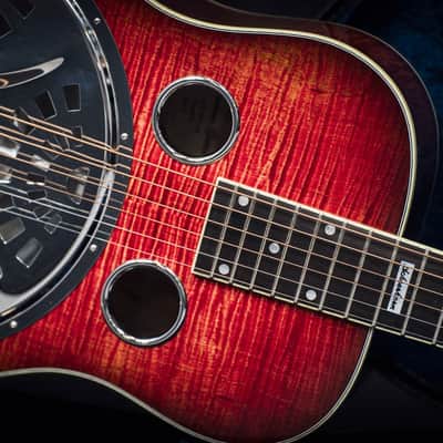National Scheerhorn Figured Maple Roundneck 2019 image 5