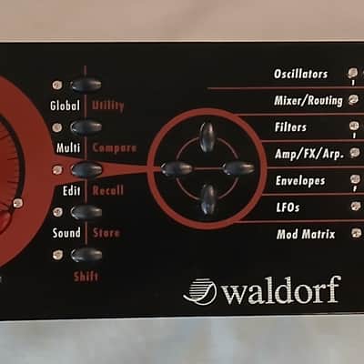 Waldorf Micro Q Phoenix Ltd Edition #229/500 Virtual Analog 25 Voice Polyphonic 16 Part Multitimbral Rackmount Synth