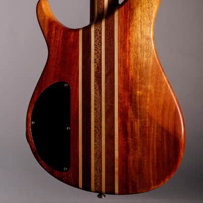 Peavey Zephyr 4 String NTB Neck Through Bass Guitar Bubinga/Maple/Mahogany image 8