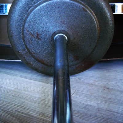 Vintage RARE 1950's Atlas Sound MS4 / MS20 microphone floor stand MS25 MS10C MS12C RCA Shure # 1 image 10
