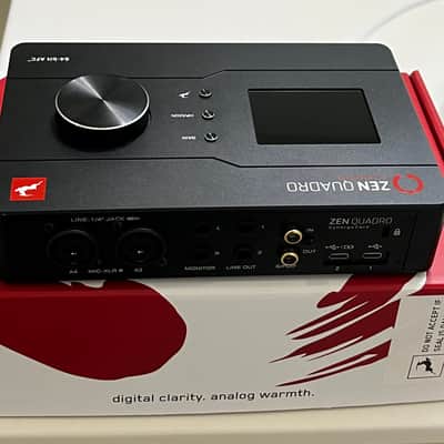 Antelope Audio Zen Quadro Synergy Core USB-C Audio Interface 2024 - Present - Black image 7