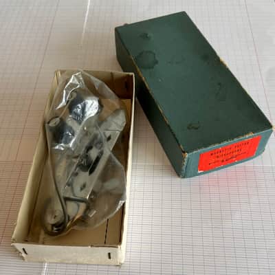 Menorm  KG-1 Acoustic Guitar Soundhole Pickup 70s - Chrome  MINT Condition in Box with Users Manual Leaflet. image 13