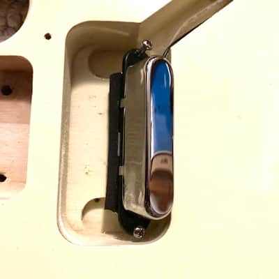 Squier Telecaster Body - Olympic White - extra pickguard image 6