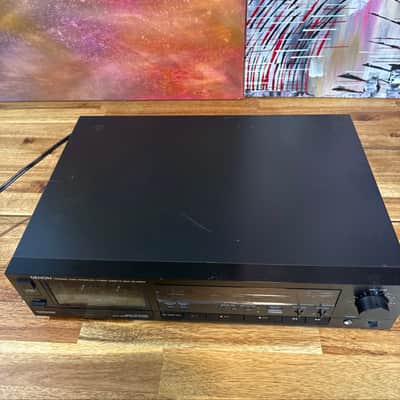 Denon DR-M30HX Black Cassette Deck HX Pro 3 Head Dual Power Suply Capstan Japan made image 9