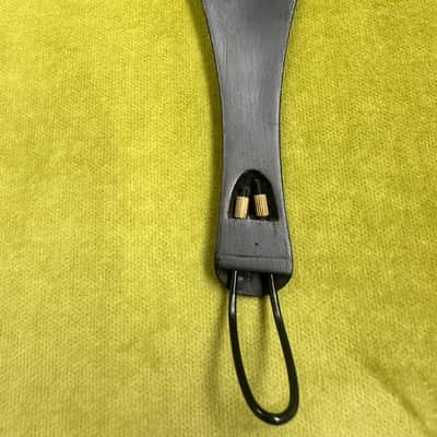 Vintage German Inlayed Ebony 4/4 Violin Tailpiece 115mm Length image 5