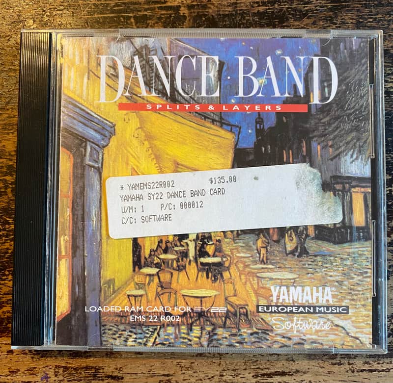 Yamaha MCD64 Ram Card #3 for SY and TG Synthesizers image 1