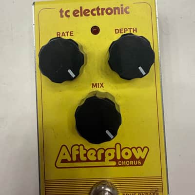 TC Electronic Afterglow Analog Chorus True Bypass Guitar Effect Pedal image 2