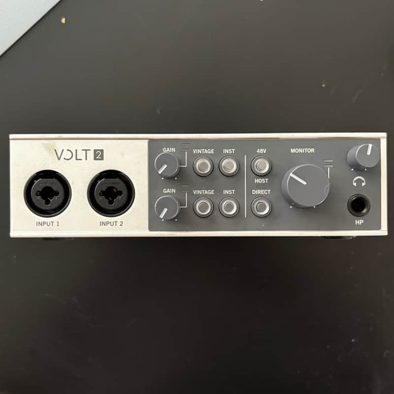 Universal Audio Volt 2 USB-C Audio Interface 2021 - Present - Tan / Gray image 1