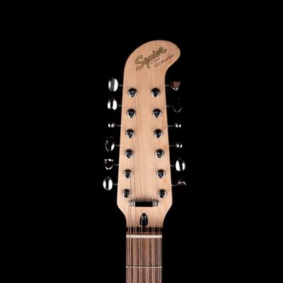 Pre Owned Squier Paranormal Jazzmaster XII Fiesta Red With Gig Bag image 8