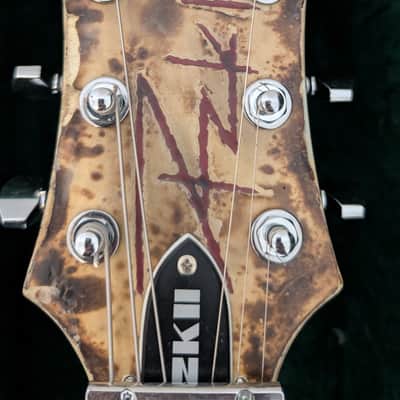 ESP RZK-II Burnt 2010 *RARE* Black binding - hard burnt image 2
